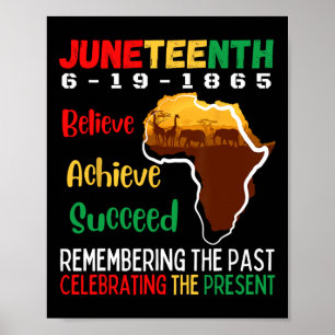 Juneteenth Is My Independence Day Black Pride Mela Poster