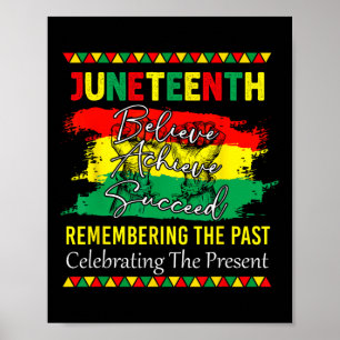 Juneteenth Is My Independence Day Black Pride Mela Poster