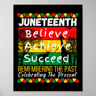 Juneteenth Is My Independence Day Black Pride Mela Poster