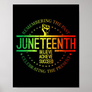 Juneteenth Is My Independence Day Black Pride Mela Poster