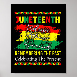 Juneteenth Is My Independence Day Black Pride Mela Poster