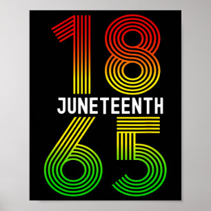 Juneteenth Is My Independence Day Black Pride Poster