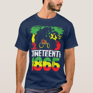 Juneteenth Is My Independence Day Black Women Free T-Shirt