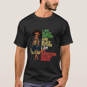 Juneteenth Is My Independence Day Black Women Kid T-Shirt