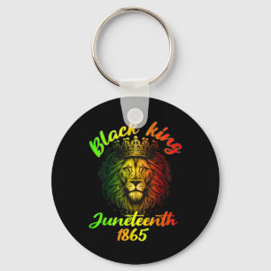 Juneteenth Is My Independence Day Lion Free Ish Si Key Ring