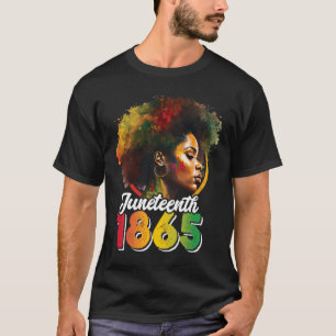Juneteenth Is My Independence Day Shirt Womens Bla