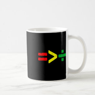 Juneteenth June 19th 1865 Equality Is Greater Than Coffee Mug