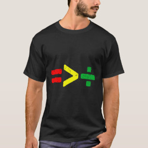 Juneteenth June 19th 1865 Equality Is Greater Than T-Shirt