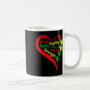 Juneteenth June 19th 1865 Freedom Day Fists Divers Coffee Mug