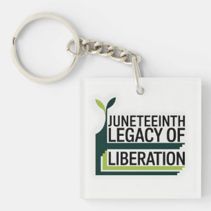 Juneteenth Key Ring