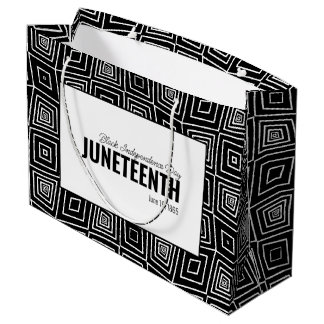 JUNETEENTH LARGE GIFT BAG