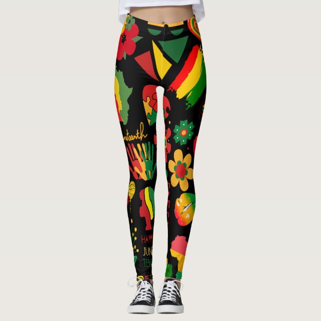 Juneteenth  leggings (Front)