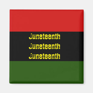 Juneteenth magnet