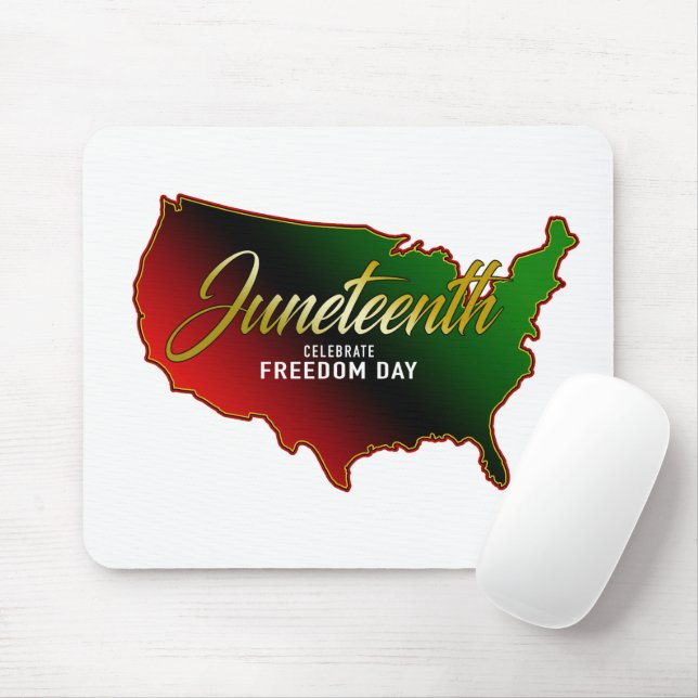 Juneteenth Mouse Pad (With Mouse)
