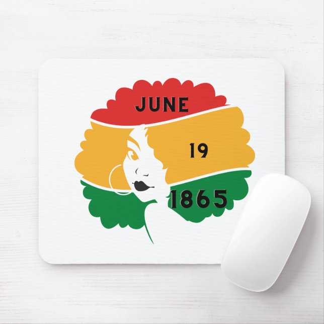 Juneteenth Mousepad (With Mouse)
