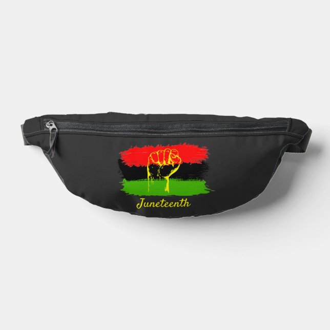 Juneteenth National Independence Day Bum Bags (Lay Down)