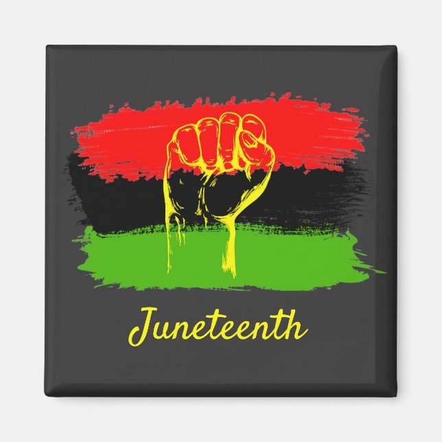 Juneteenth National Independence Day Magnet (Front)