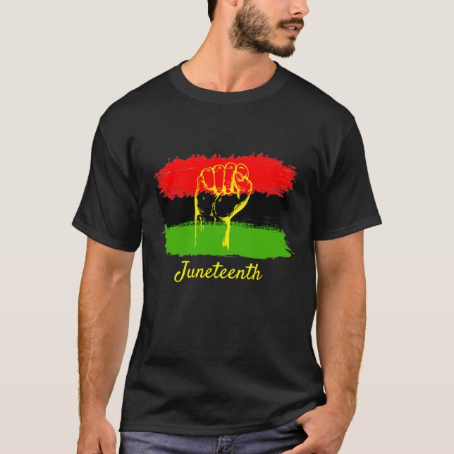 Juneteenth National Independence Day T-Shirt (Front)