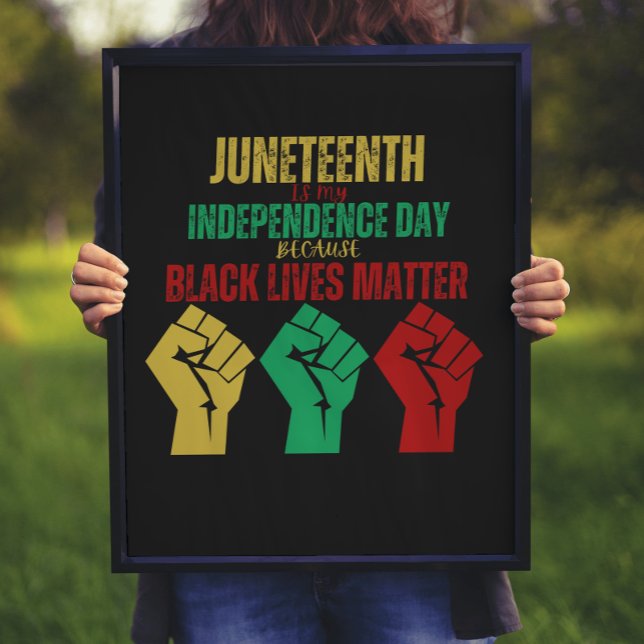 Juneteenth Pan-African Fist Poster (Creator Uploaded)