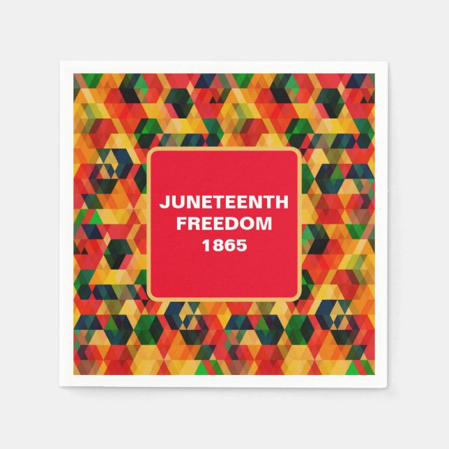 Juneteenth Paper Napkins (Front)