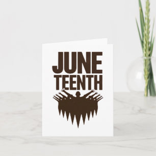 Juneteenth Pride Honouring Emancipation And Equali Card