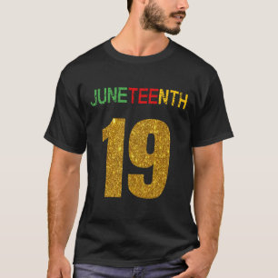 Juneteenth Pride Queen Melanin African American Ju T-Shirt