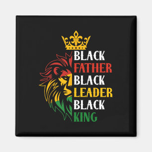 Juneteenth Proud Black Men Fathers Day Black Histo Magnet