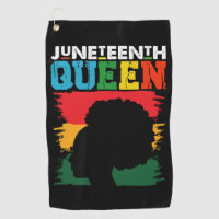 Juneteenth Queen Black Afro Melanin Girl