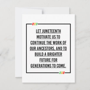 Juneteenth Quotes, Freedom of African American. Save The Date