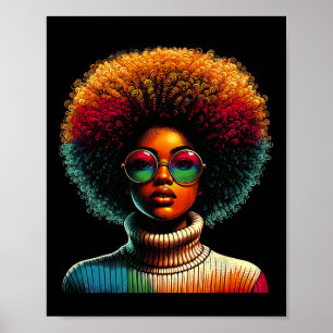 Juneteenth Shirts Women Black History Drug Proud A Poster