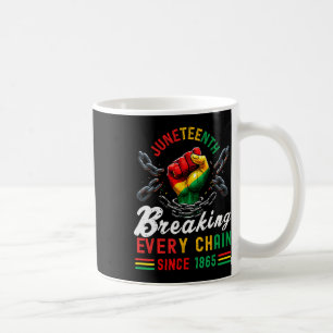 Juneteenth Shirts Women Men African American Freed Coffee Mug