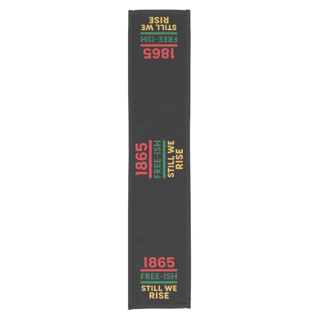 Juneteenth Short Table Runner (Front)