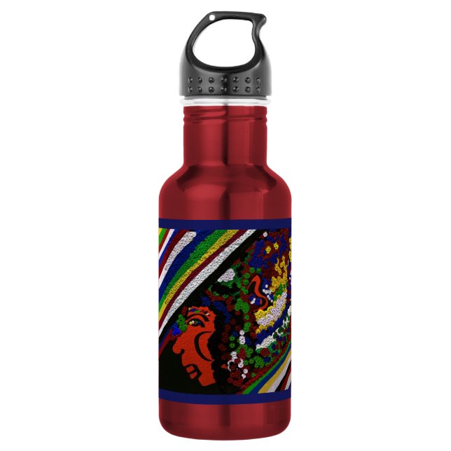 Juneteenth Stainless Water Bottle (Front)