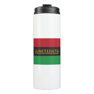 juneteenth thermal tumbler