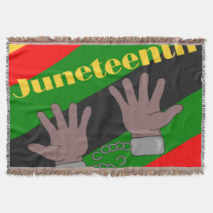 Juneteenth  throw blanket