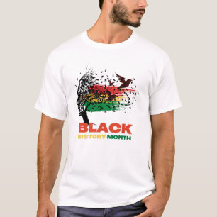 Juneteenth Tree African Root Afro Proud Black June T-Shirt