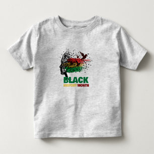 Juneteenth Tree African Root Proud Black History Toddler T-Shirt