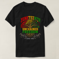 Juneteenth Unchained Freedom Heritage Tree