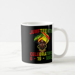 Juneteenth Usa African American Melanin Black Hist Coffee Mug