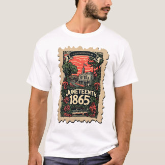Juneteenth vintage postage stamp T-Shirt