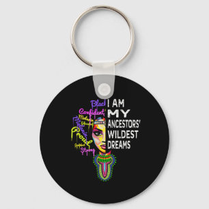 Juneteenth Women - Black History Month Key Ring