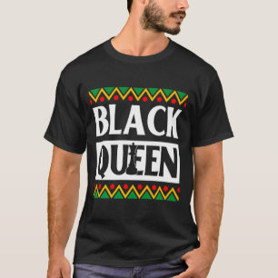 juneteenth women black queen girls mum black histo T-Shirt