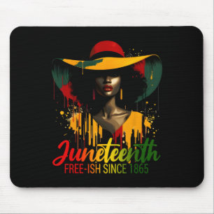 Juneteenth Women Celebrate Black Freedom History M Mouse Pad
