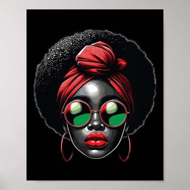 Juneteenth Women Shirt  Poster (Front)