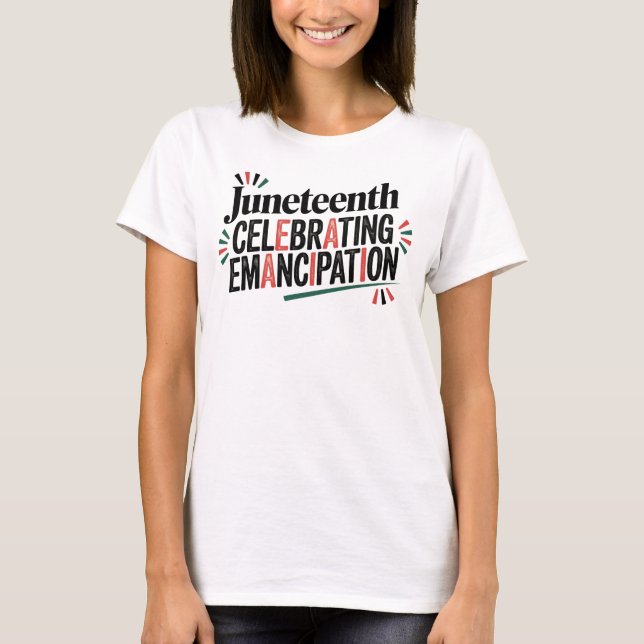 juneteenth womens T-Shirt (Front)