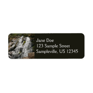 Juney Whank Falls at Smoky Mountains Return Address Label