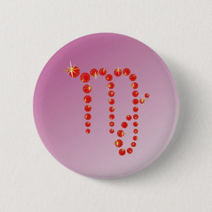 Jungfrau 23. August bis 23. September Buttons