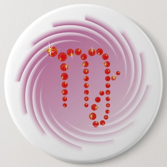 Jungfrau 23. August bis 23. September Buttons (Front)