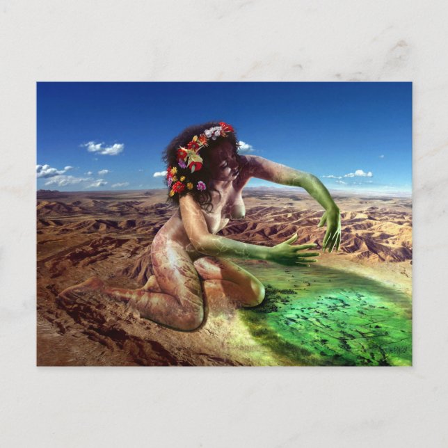 Jungfrau - Postkarte Postcard (Front)