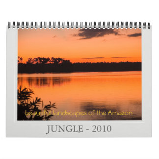 JUNGLE - 2010, beautiful landscapes ... Calendar